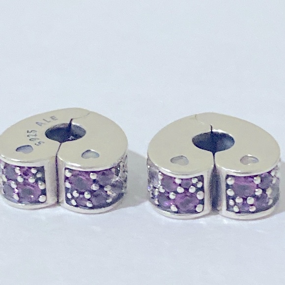 New Pandora Silver 925ALE Arcs of Love Multi color - Picture 5 of 5